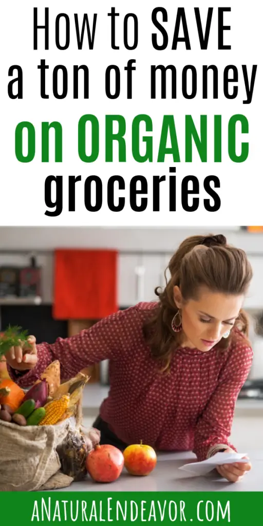 How to save money on groceries, organic groceries