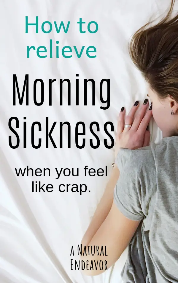 Morning sickness relief