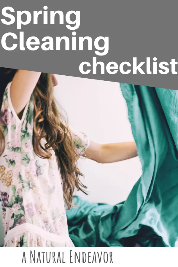 Ultimate spring cleaning checklist