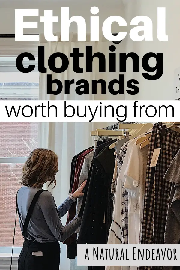 Ethical clothing brands worth buying from