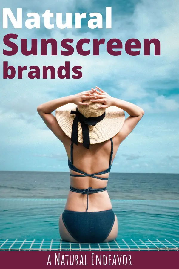Natural Sunscreen brands for summer