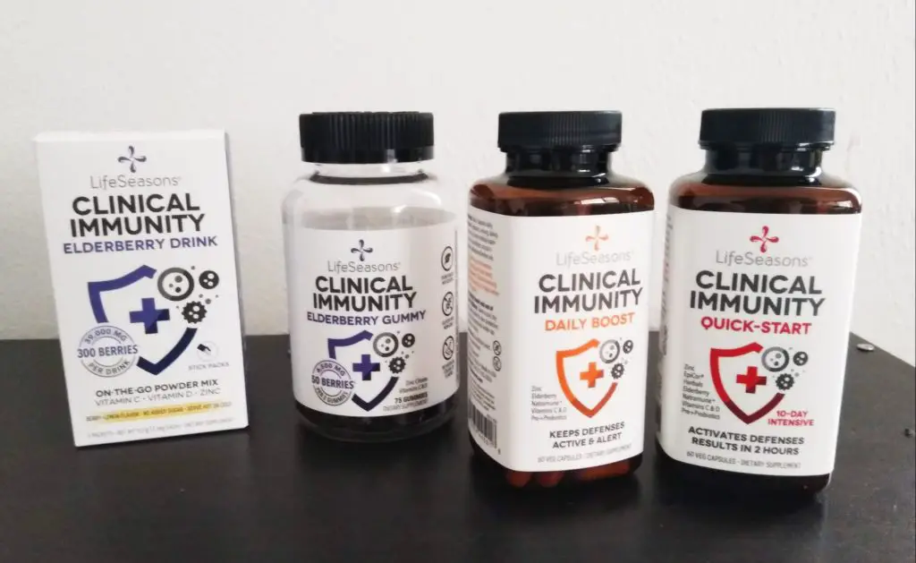 Clinical Immunity Boosting Supplements by LifeSeasons