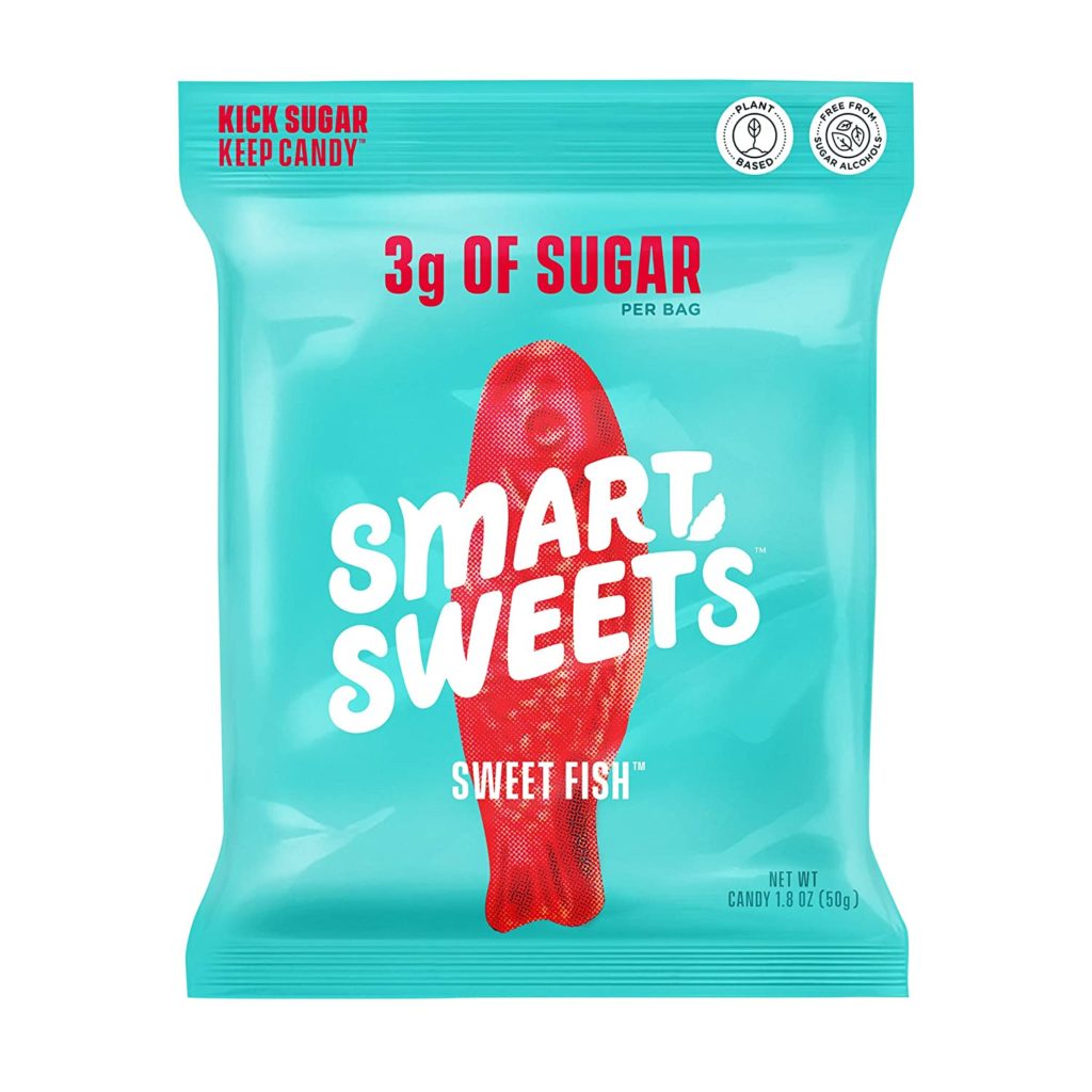 Kick Sugar, Keep Candy. Smart Sweets Sweet Fish, Swedish Fish Halloween Candy Alternative