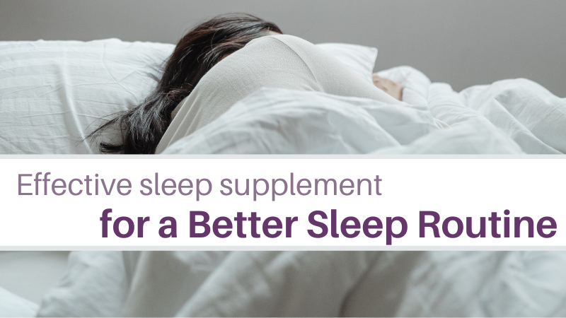 How to start a better sleep routine with natural sleep aids